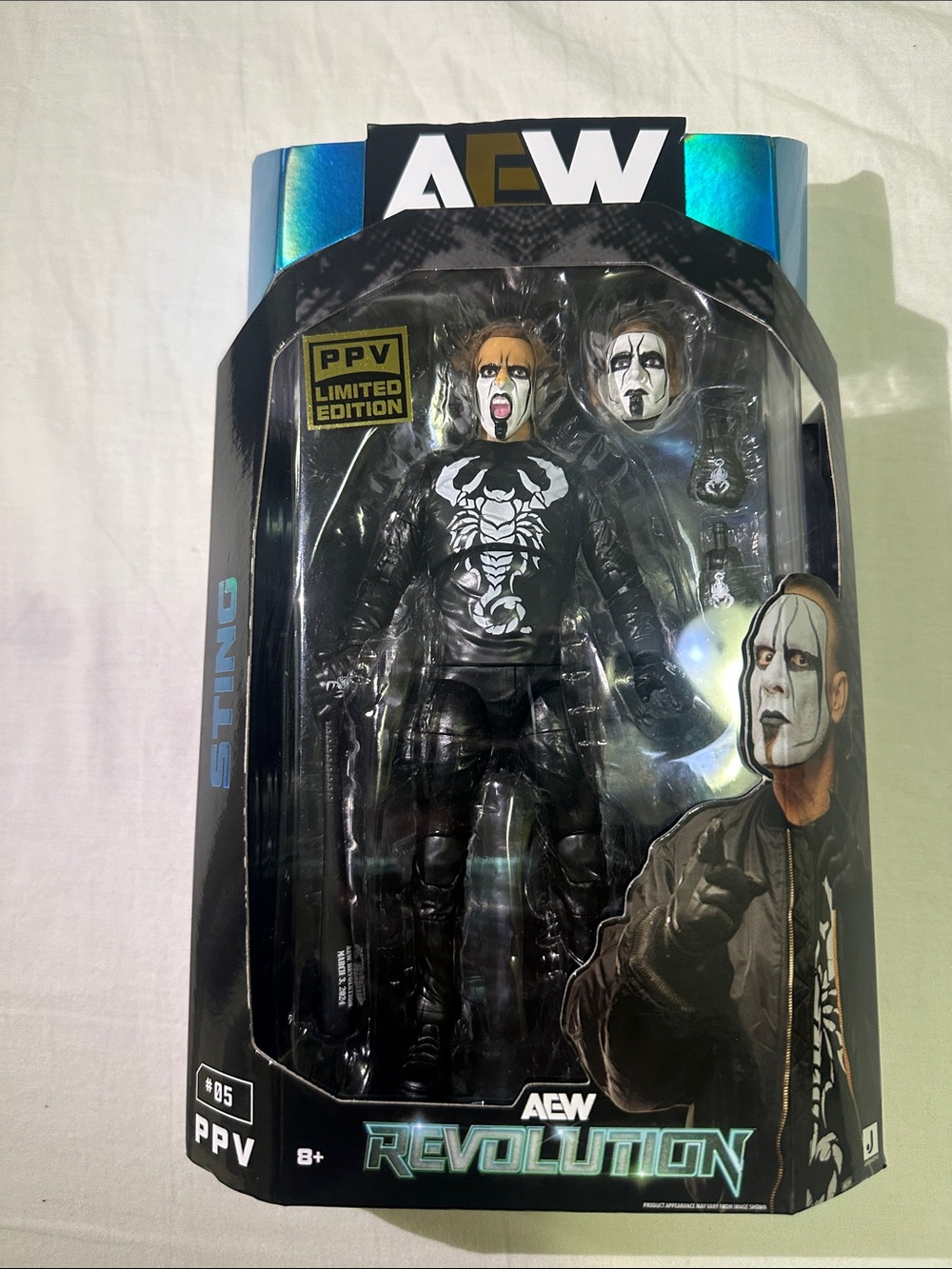 AEW Sting Action Figure